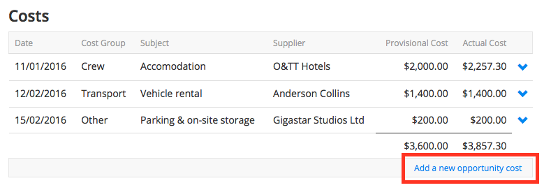 Costing Module