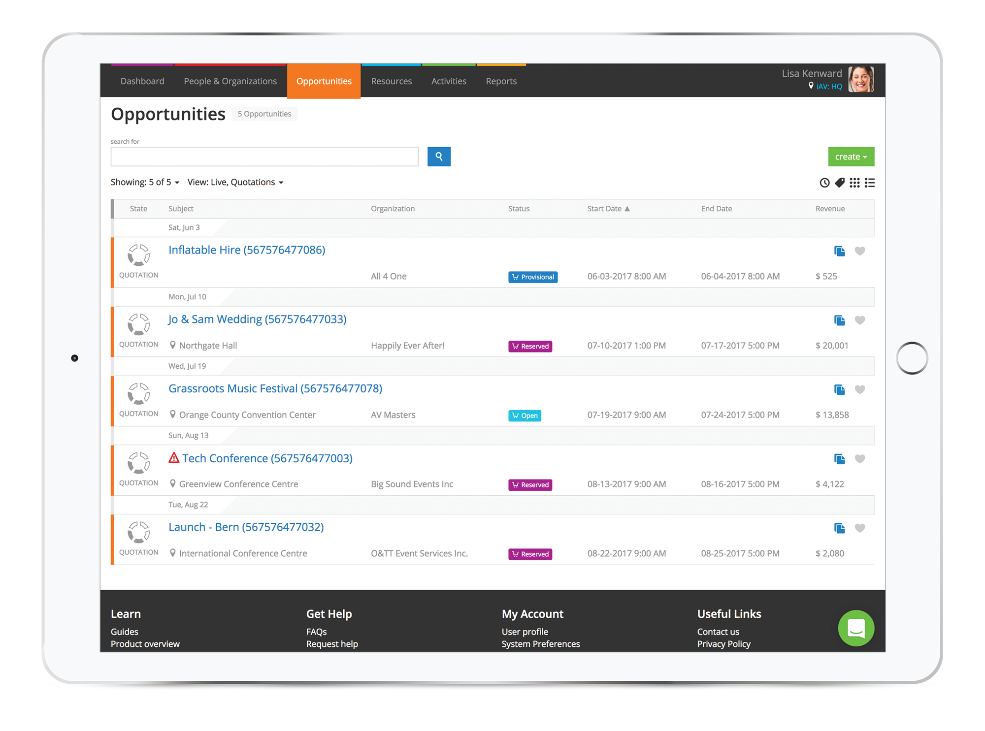 Pencil in or reserve assets, labor and transport at quotation stage in Current RMS