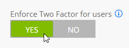 Companywide two factor authentication