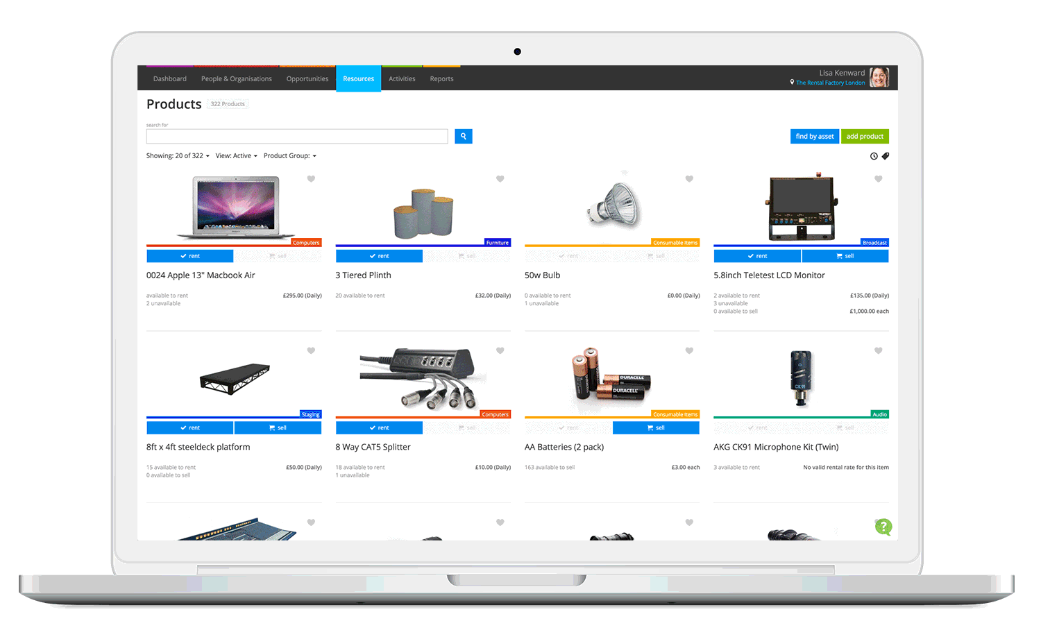 Current RMS opportunity detail view