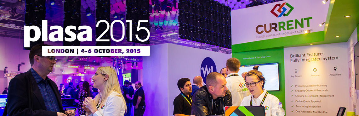 Thanks for stopping by at PLASA London 2015