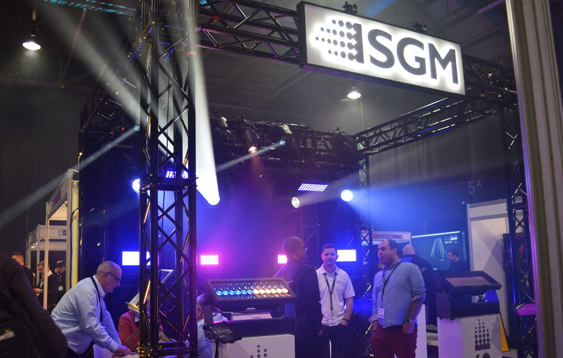 SGM at PLASA Focus Glasgow.