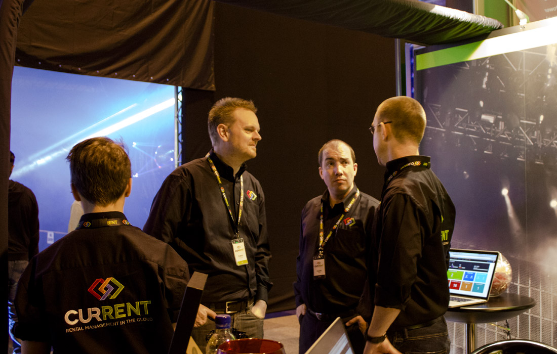 The Current RMS team together at PRO Show 2014