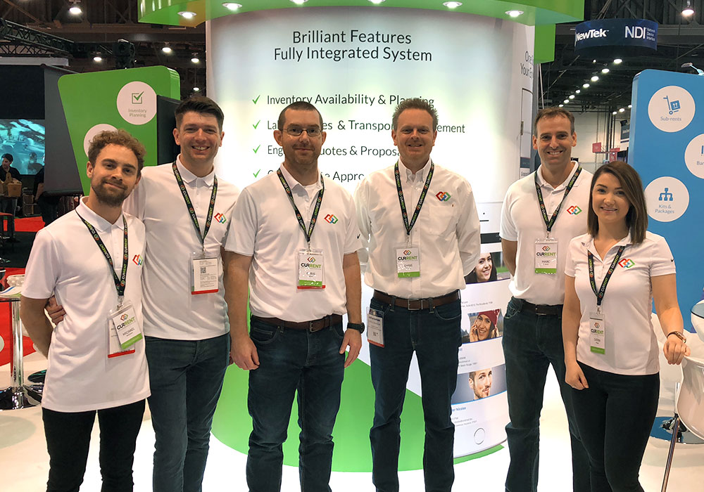 Current RMS team at infoComm 2018