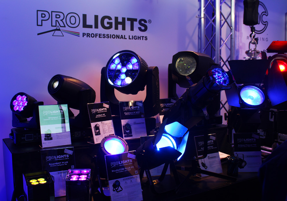 Lighting equipment at PLASA Leeds 2018