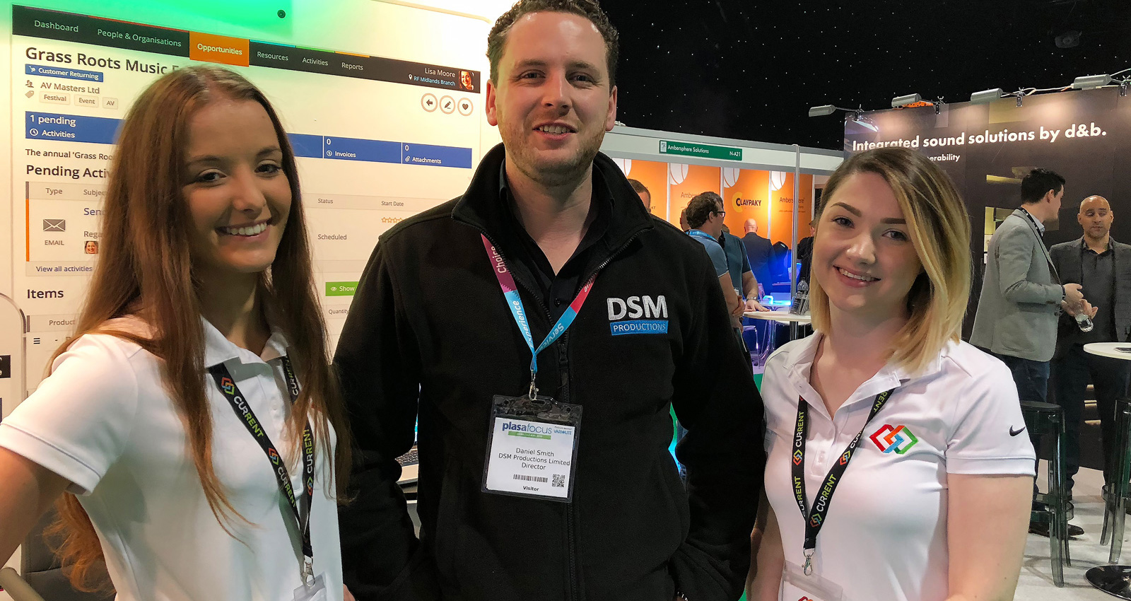 DSM Productions dropped by to say hi to the Current RMS team