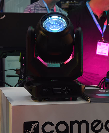 Lots of impressive lighting equipment on display at PLASA Leeds 2019