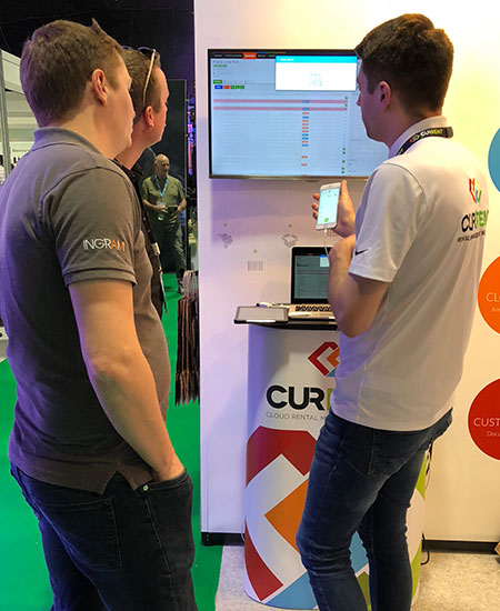 Ingram AV taking a look at the new Current RMS mobile scanning app