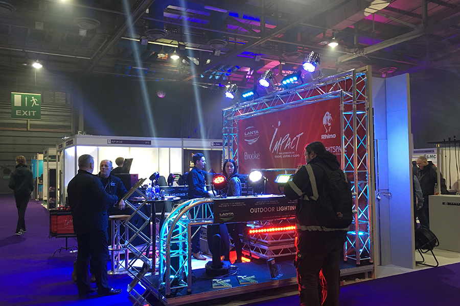 Lighting gear at PLASA Focus Glasgow