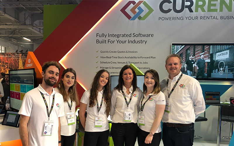 Team Current RMS on Stand J50 ready for software demos