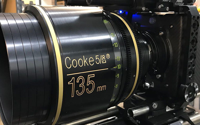 The Vision House are one of a few rental houses in Australia to have the Cooke Optics 5i lens kit, including the 135mm 5i T1.4