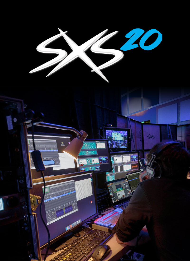 Behind the scenes on one of SXS Events' jobs