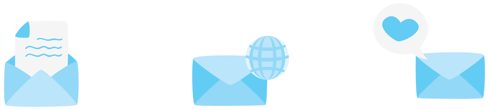 email icons